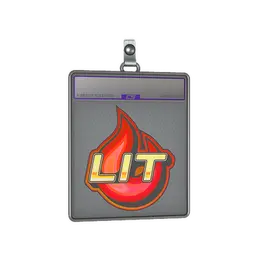 Sticker Slab | Lit image