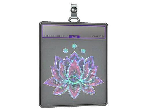 Sticker Slab | Lotus (Glitter)