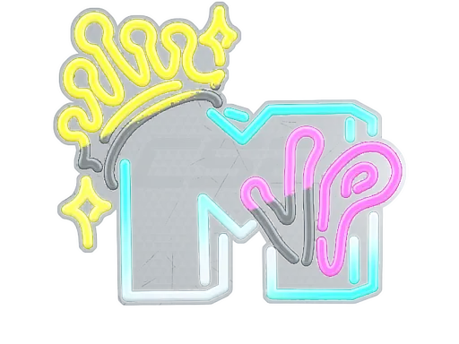 Sticker | Neon MVP (Lenticular)