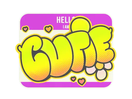 Sticker | Cutie (Holo)