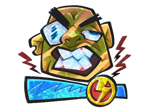 Sticker | Overloaded (Glitter)