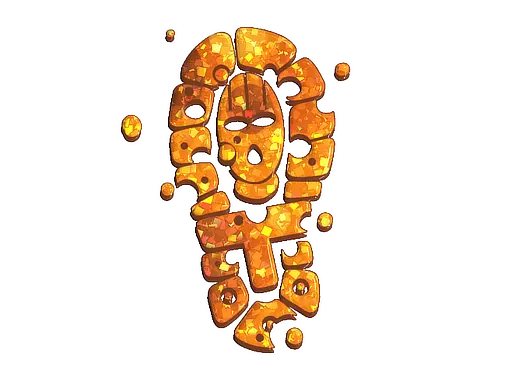 Sticker | T Tracks (Glitter)