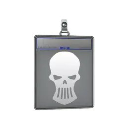 Sticker Slab | Silver Skulls image