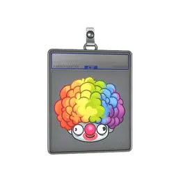 Sticker Slab | Clown Wig image