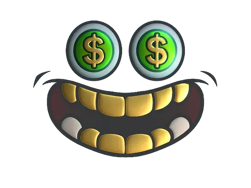 Sticker | Gold Teef (Foil)