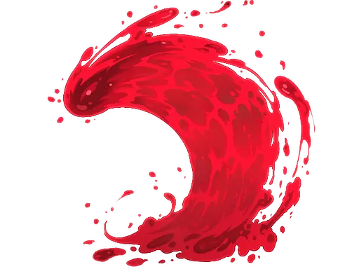 Sticker | Ruby Wave (Lenticular)