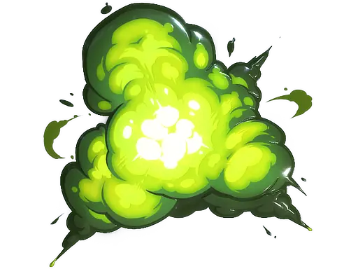 Sticker | Boom Blast (Glitter)