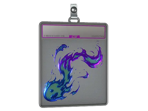 Sticker Slab | Winding Scorch (Foil)