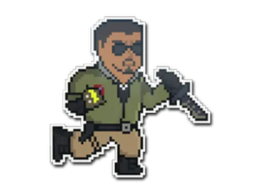 Sticker | Retro Leet