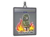 Sticker Slab | This Is Fine image