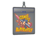 Sticker Slab | Sting Like A Butterfly image