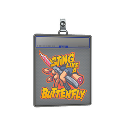 Sticker Slab | Sting Like A Butterfly image