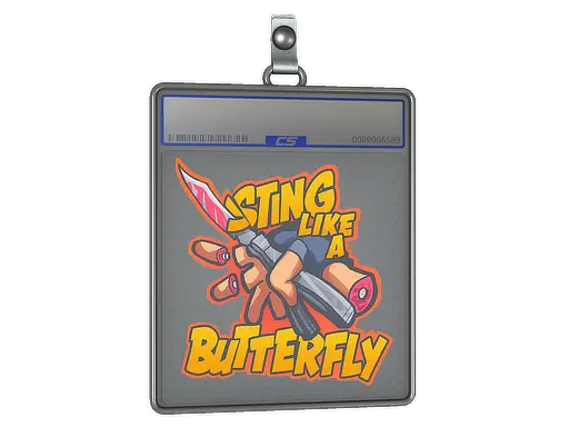 Sticker Slab | Sting Like A Butterfly