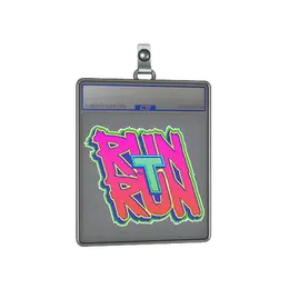 Sticker Slab | Run T, Run image