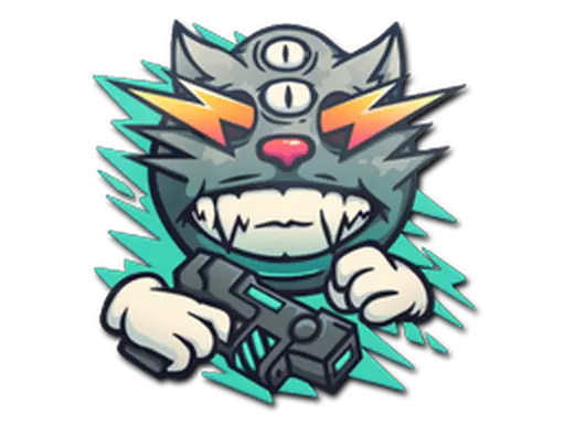 Sticker | Zap Cat