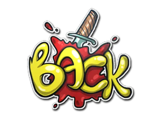 Sticker | Backstab
