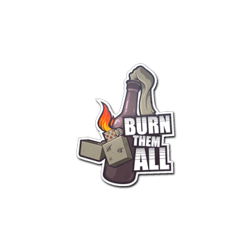 Sticker | Burn Them All
