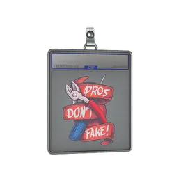 Sticker Slab | Pros Don't Fake image