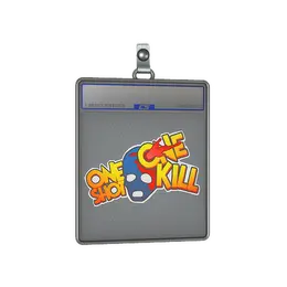 Sticker Slab | One Shot One Kill image