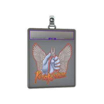 Sticker Slab | Retake Expert (Holo)
