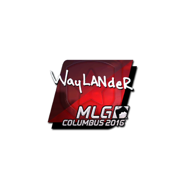 Sticker | wayLander (Foil) | MLG Columbus 2016