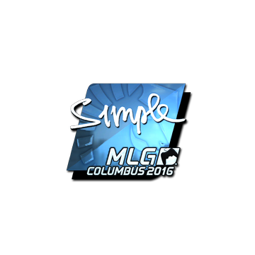 Sticker | s1mple (Foil) | MLG Columbus 2016
