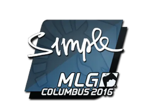 Sticker | s1mple | MLG Columbus 2016
