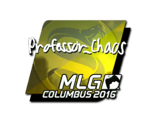 Sticker | Professor_Chaos (Foil) | MLG Columbus 2016