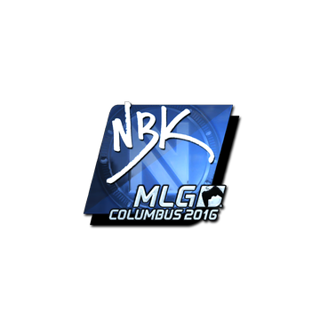 Sticker | NBK- (Foil) | MLG Columbus 2016