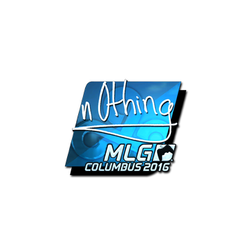 Sticker | n0thing (Foil) | MLG Columbus 2016