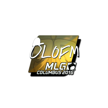 Sticker | olofmeister (Foil) | MLG Columbus 2016