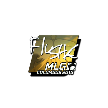 Sticker | flusha (Foil) | MLG Columbus 2016