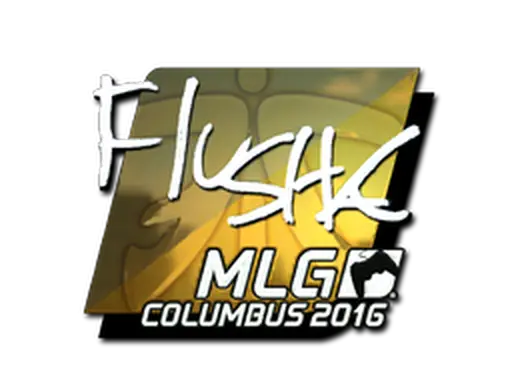 Sticker | flusha (Foil) | MLG Columbus 2016