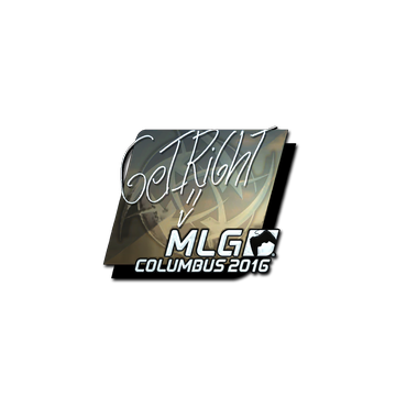 Sticker | GeT_RiGhT (Foil) | MLG Columbus 2016