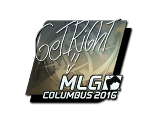 Sticker | GeT_RiGhT (Foil) | MLG Columbus 2016