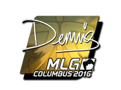 Sticker | dennis (Foil) | MLG Columbus 2016
