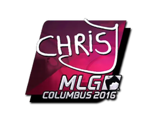 Sticker | chrisJ (Foil) | MLG Columbus 2016