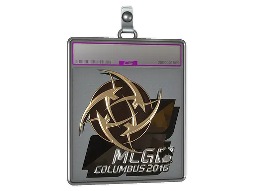 Sticker Slab | Ninjas in Pyjamas (Foil) | MLG Columbus 2016