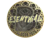 Sticker | esenthial (Gold) | Cologne 2026 image
