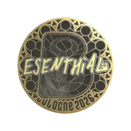 Sticker | esenthial (Gold) | Cologne 2026 image