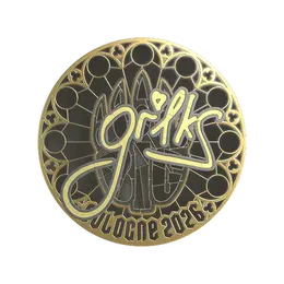 Sticker | gr1ks (Gold) | Cologne 2026 image