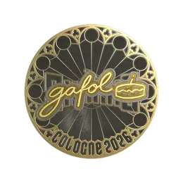 Sticker | gafolo (Gold) | Cologne 2026 image