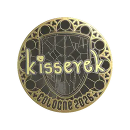 Sticker | kisserek (Gold) | Cologne 2026 image