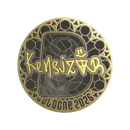Sticker | kensizor (Gold) | Cologne 2026 image