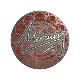 Sticker | Mercury (Foil) | Cologne 2026 image
