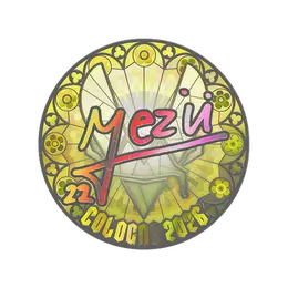 Sticker | mezii (Holo) | Cologne 2026 image