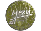 Sticker | mezii (Foil) | Cologne 2026 image