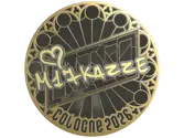 Sticker | makazze (Gold) | Cologne 2026 image