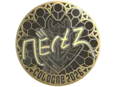 Sticker | NertZ (Gold) | Cologne 2026 image
