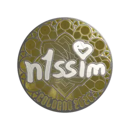 Sticker | n1ssim (Foil) | Cologne 2026 image